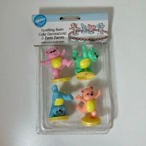 Vintage Wilton cake decorations &  party favours